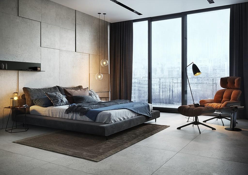 Alpine Mist Bedroom Tile