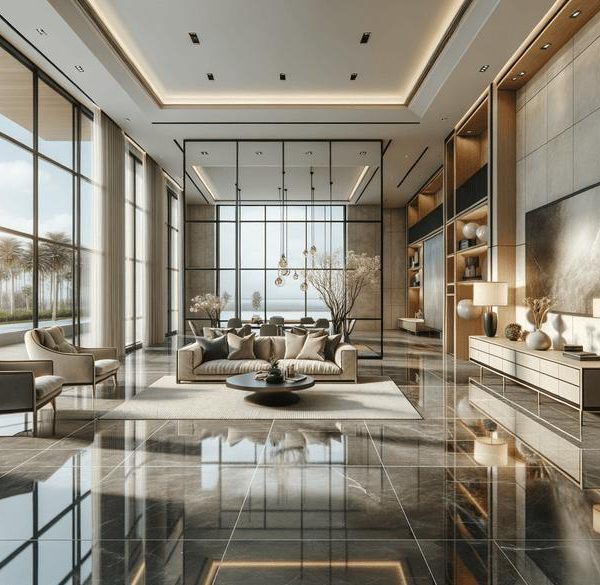 Graphite Prestige Living Room Tile